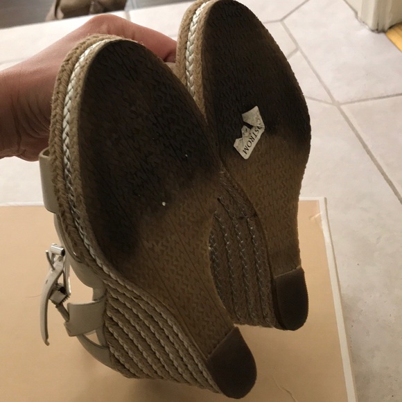 Michael Kors leather sandals, high heel - Picture 3 of 5